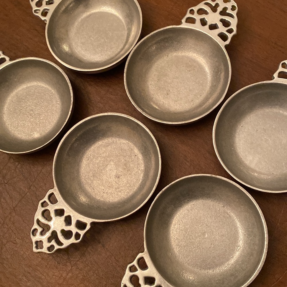 Wilton Armetale Pewter Small Porringer Bowls - Picture 3 of 6